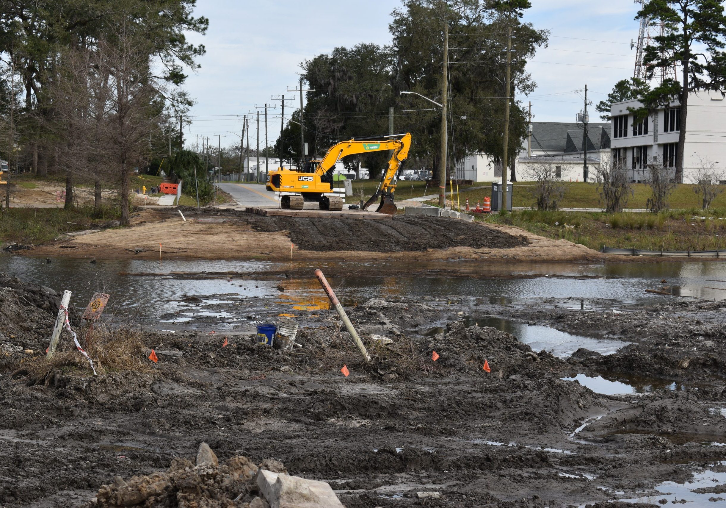King Street bridge reconstruction.